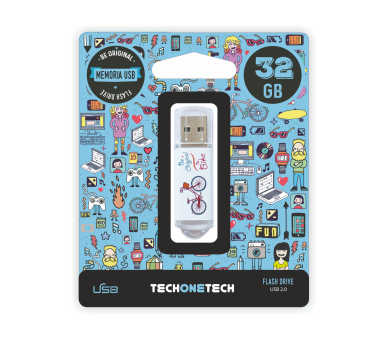 Pendrive 32Gb Tech One Tech Be Bike