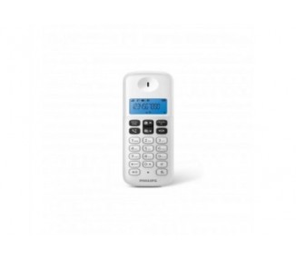 Teléfono Fijo Philips D1611W/34 Inalámbrico Blanco