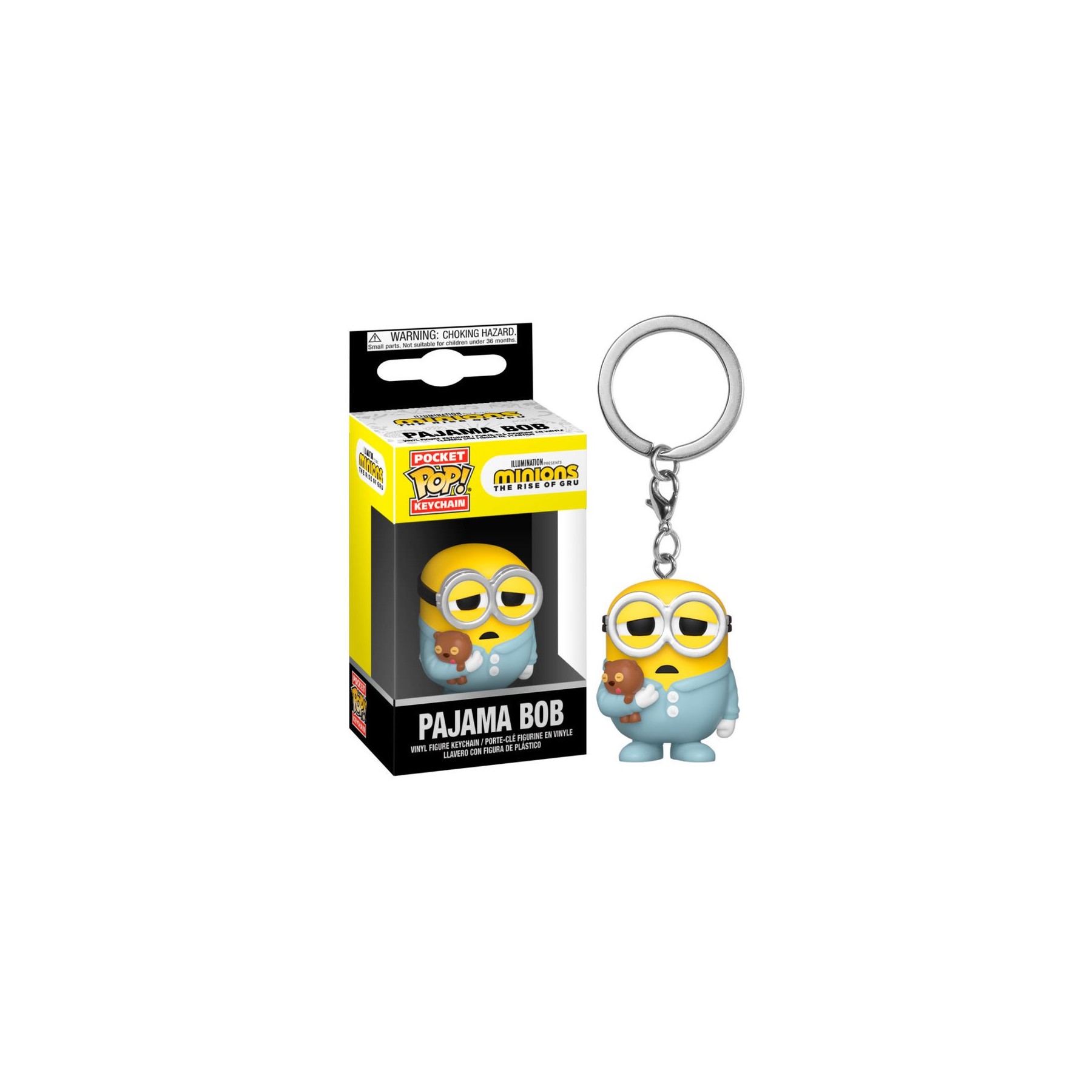 Llavero Pocket Pop Minions 2 Pajama Bob