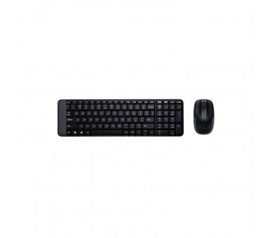 Teclado + Mouse Logitech Mk220 Wireless