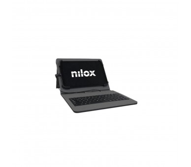 Funda Tablet Nilox Univ. Teclado 10.1" Negra