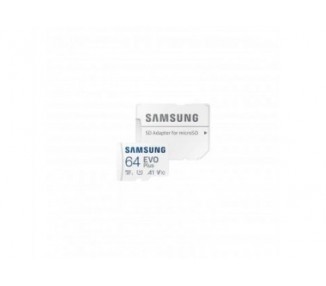 Tarjeta De Memoria Samsung Evo Plus 2021 64Gb Microsd Xc Con