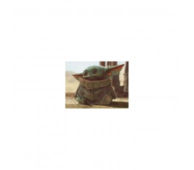 Puzzle Lenticular The Mandalorian Grogu Sentado