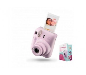 Fujifilm Kit Best Memories Instax Mini 12 Lilac Purple / Cám