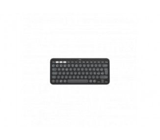 Teclado Logitech Pebble Keys 2 K380S Inalambrico Grafito