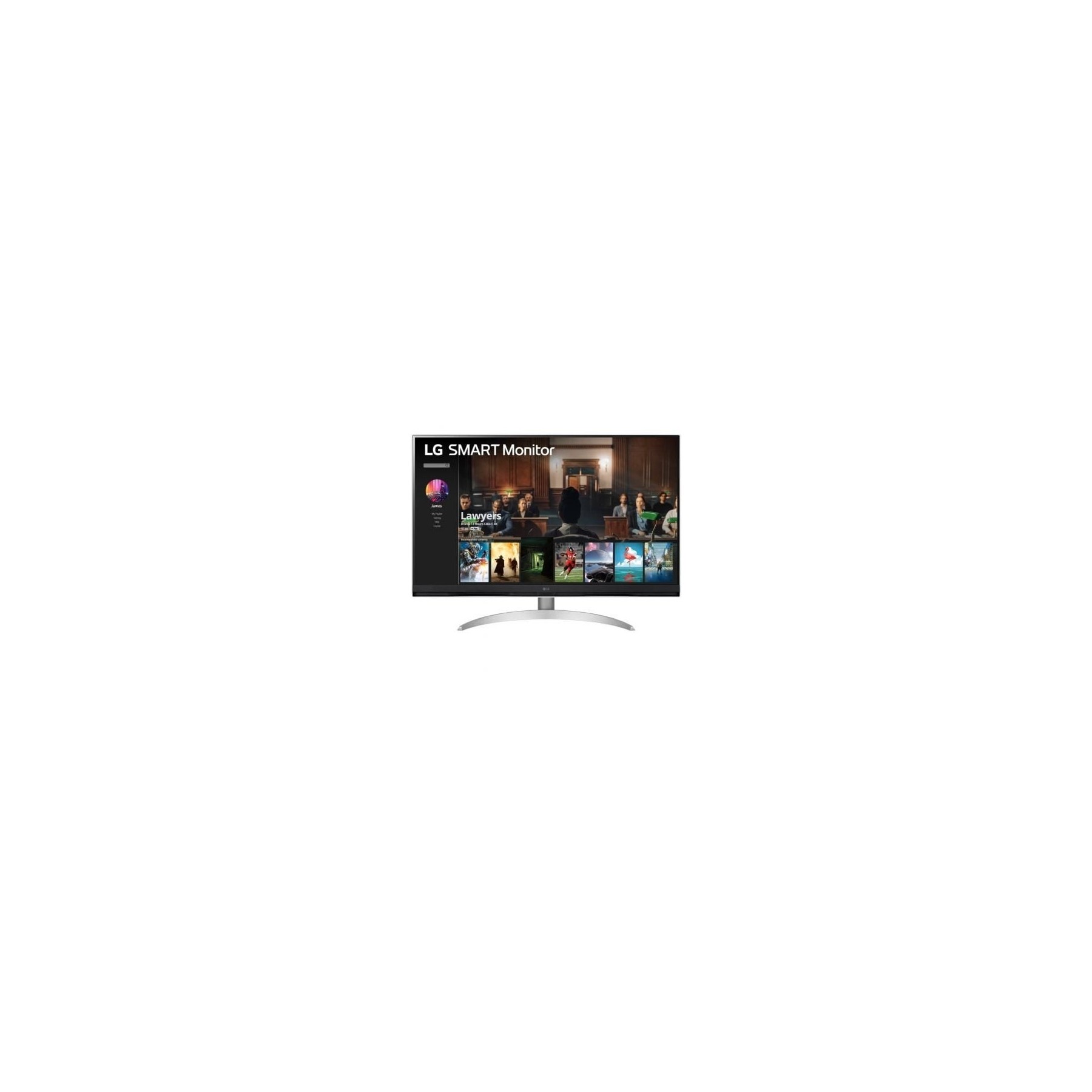 Smart Monitor Lg 32Sq700S-W 31.5"/ 4K/ Smart Tv/ Multimedia/