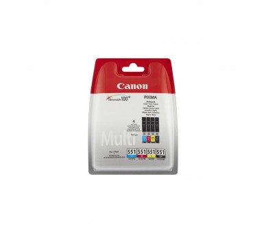 Multipack Canon Cli - 551 C - M - Y - Bk