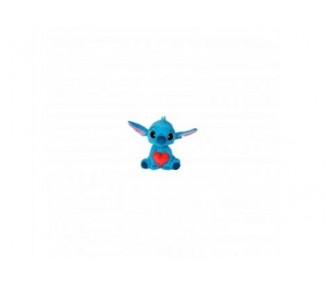 Peluche Corazon Stitch Disney 25Cm