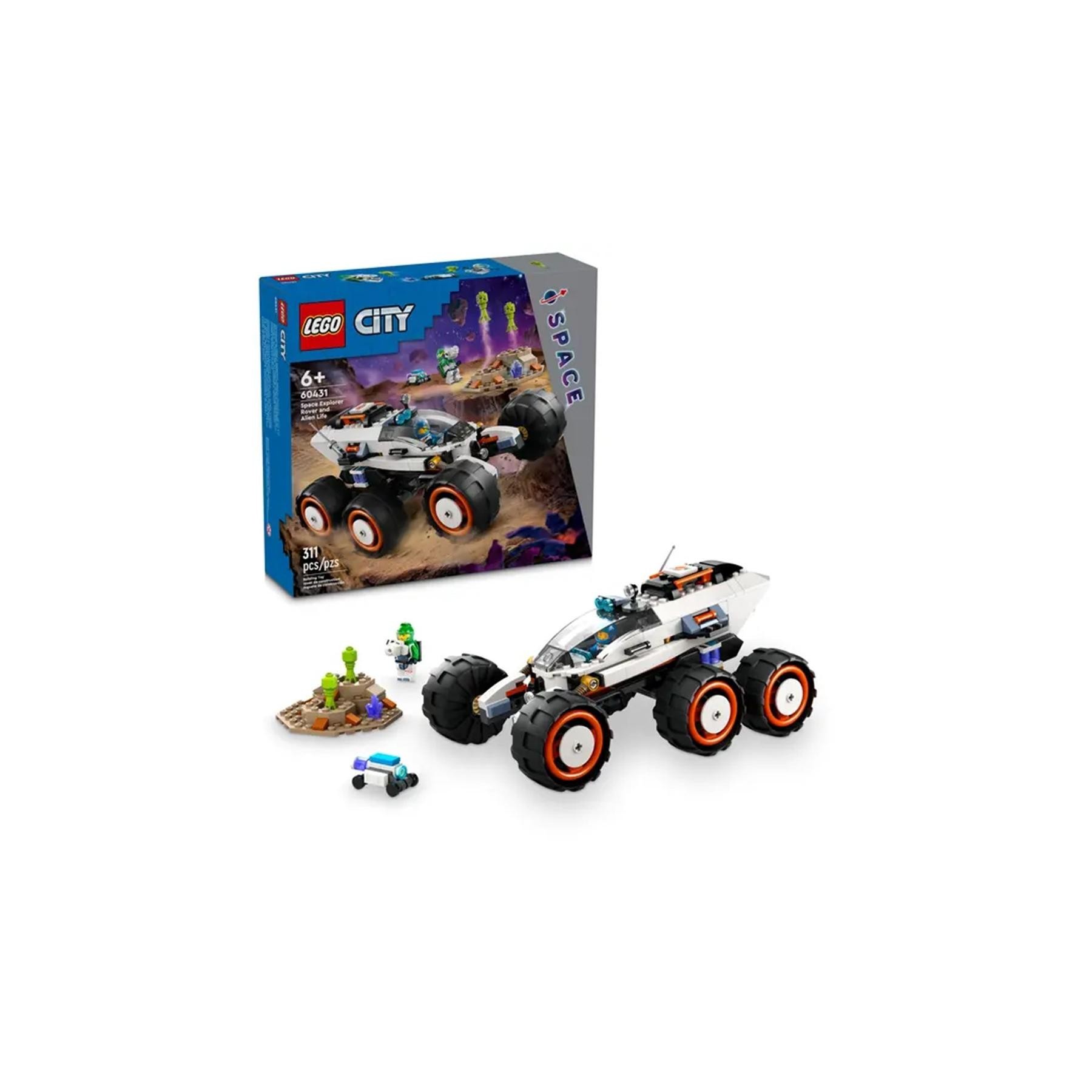 Lego City Rover Explorador Espacial Y Vida Extraterrestre