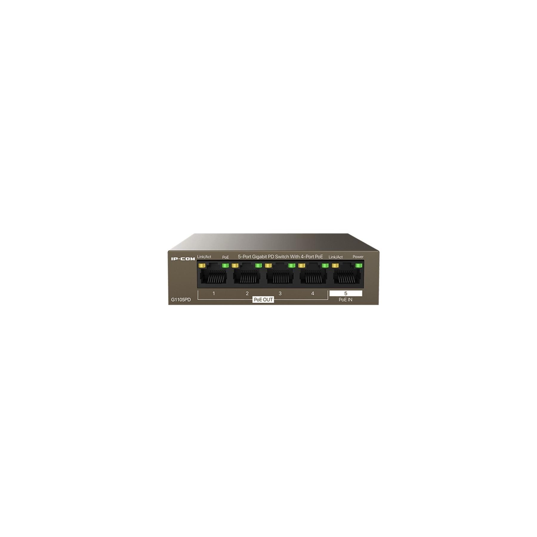 Switch Ip - Com G1105Pd 5 Puertos Gigabit