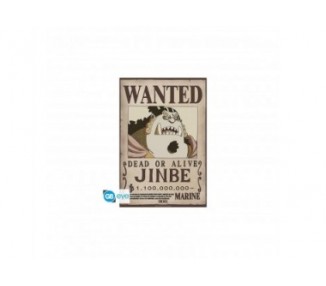 Poster Gb Eye Chibi One Piece Wanted Jinbe Wano