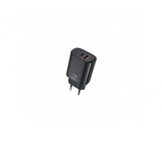 Cargador Qcharx Eros 3A 33W 1 X Usb Tipo A - 1 X Usb Tipo C