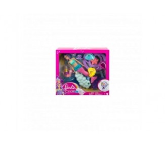 Muñeca Barbie Mattel Sirena Juego De Cuidado Con Merbaby Y F