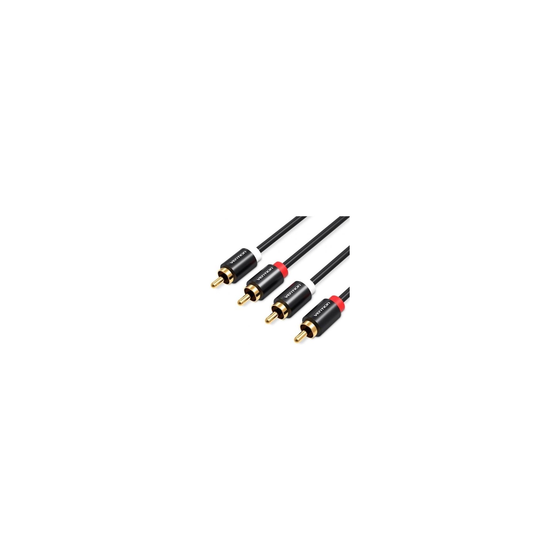 Cable Estéreo Vention Vab-R06-B300/ 2X Rca Macho 2X Rca Mach