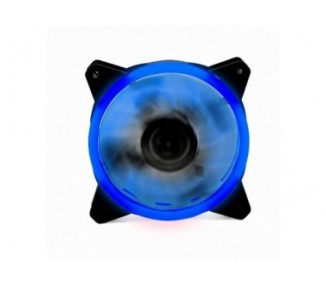 Ventilador Gaming Doble Anillo 12 Cm Azul