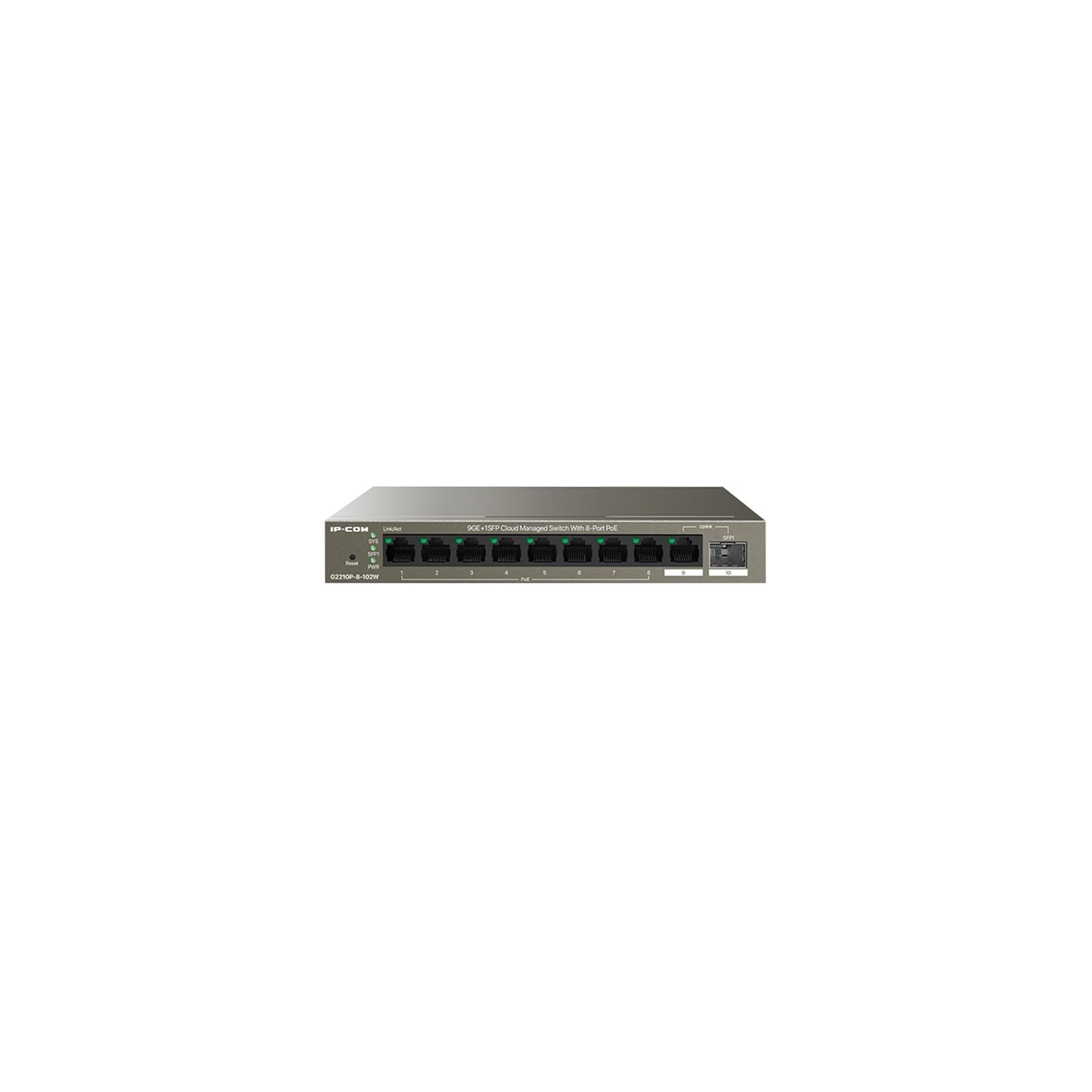 Switch Ip - Com G2210P - 8 - 102W 10 Puertos