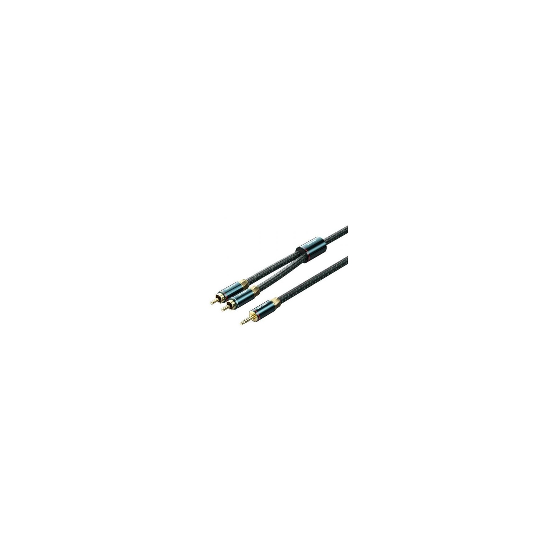 Cable Audio Vention Bcsgf/ 2X Rca Macho Jack 3.5 Macho/ 1M/