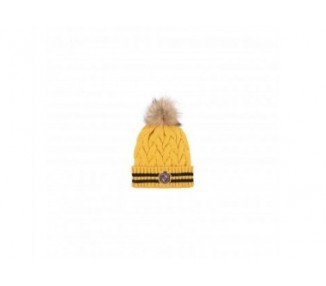 Gorro Tricot Pompom Hufflepuff Talla Única