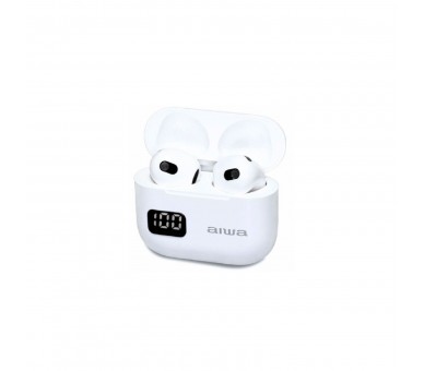 Aiwa Ebtw-100 White / Auriculares Inear True Wireless