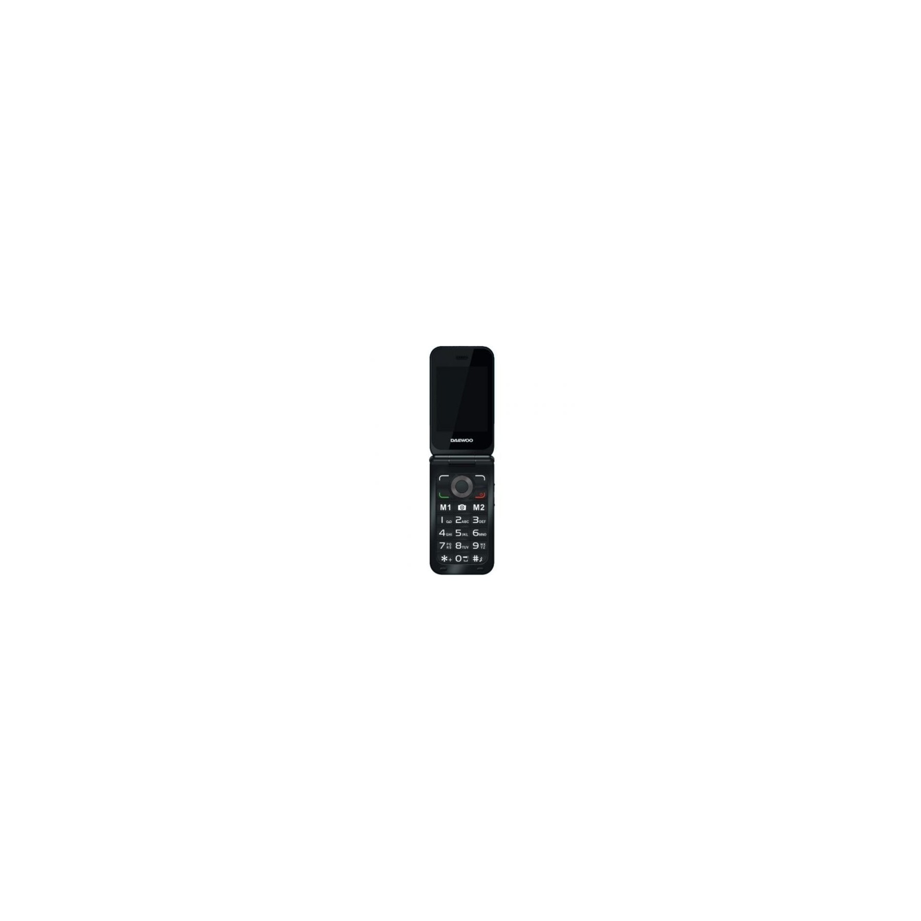 Teléfono Móvil Daewoo Dw8003Bk Para Personas Mayores/ Negro