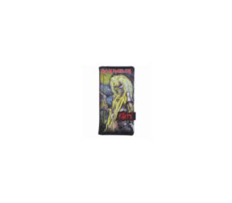 Cartera Tarjetero Iron Maiden Killers En Relieve 18,5 Cm