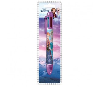 Boligrafo 6 colores Frozen II Disney