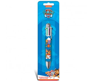 Boligrafo 6 colores Patrulla Canina Paw Patrol