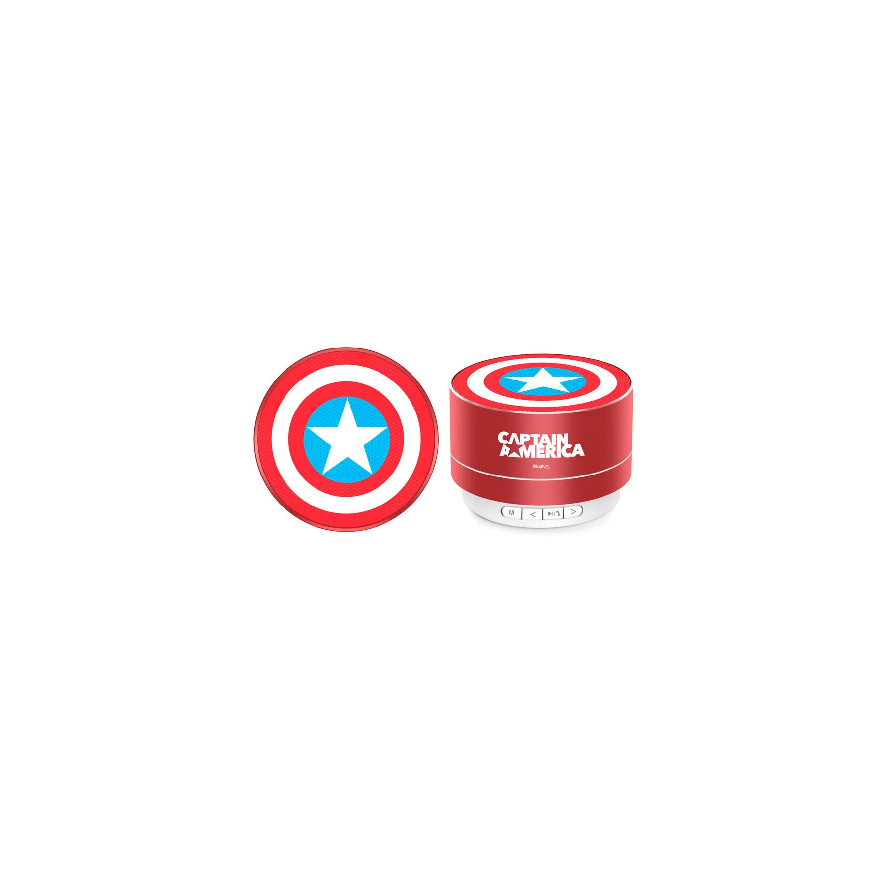 Altavoz portatil inalambrico Capitan America Marvel