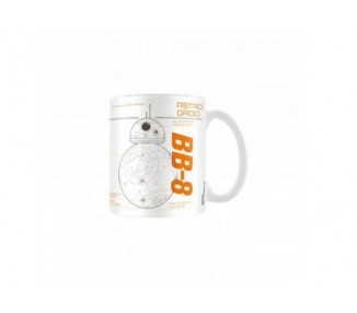 Taza Star Wars Ep7 Bb8 Sketch