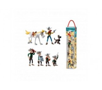 Tubo De Lucky Luke - 7 Figuras