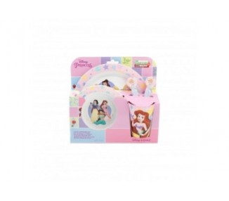 Set Vajilla Princesas Disney 5Pzs