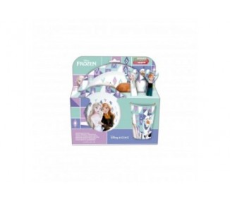 Set Vajilla Frozen Disney 5Pzs