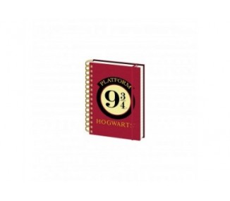 Cuaderno A5 Platform 9 3/4 Harry Potter