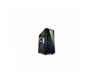 Caja Sharkoon Lit 100 Atx 2Xusb3.0 Rgb Sin Fuente Negro