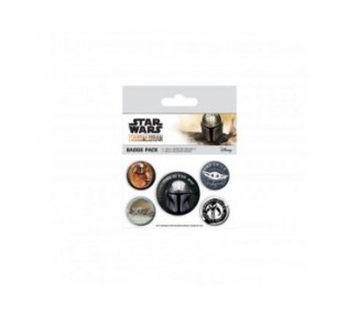 The Mandalorian - Pack De Chapas This Is The Way