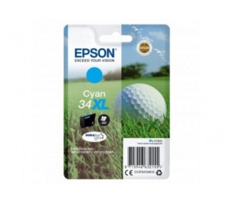 Epson Cartuchos De Tinta Cian Durabrite  Ultra Ink, 34Xl, Em