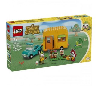 77054 Lego Animal Crossing Roulotte e Negozio di Florindo