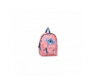 Mochila Stitch Made For Fun (Coral) 31 Cm