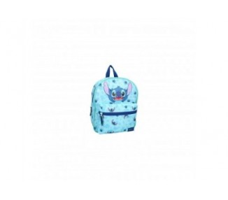 Mochila Stitch All Good (Celeste) 30 Cm