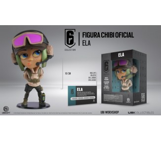 UBICOLLECTIBLES SIX COLLECTION (CHIBI S3) RAINBOW SIX SIEGE: ELA (10 CM)