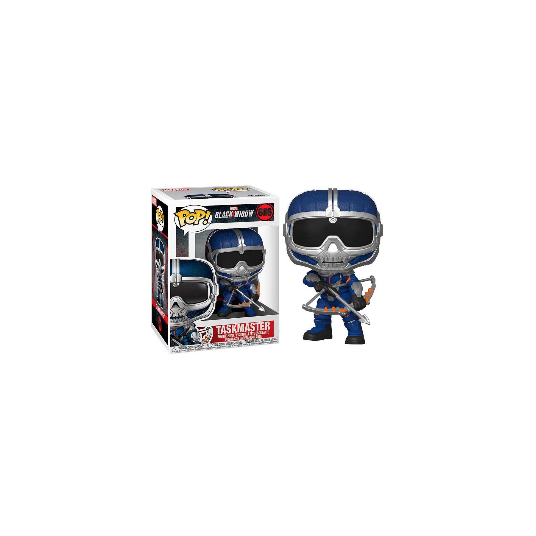 Figura Funko Pop Marvel Black Widow Taskmaster With Bow