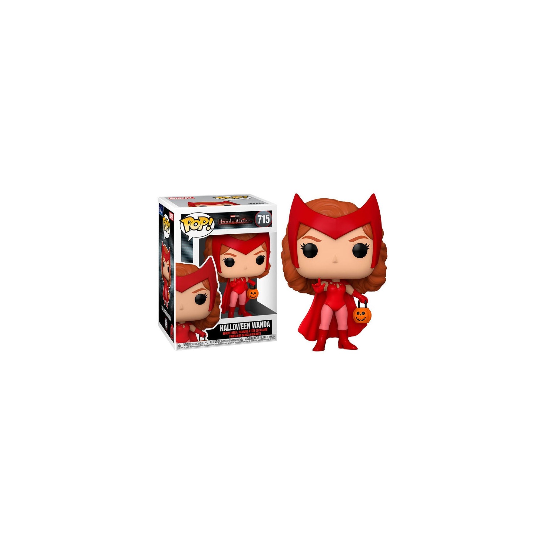 Funko Pop Marvel Wandavision Wanda Disfraz