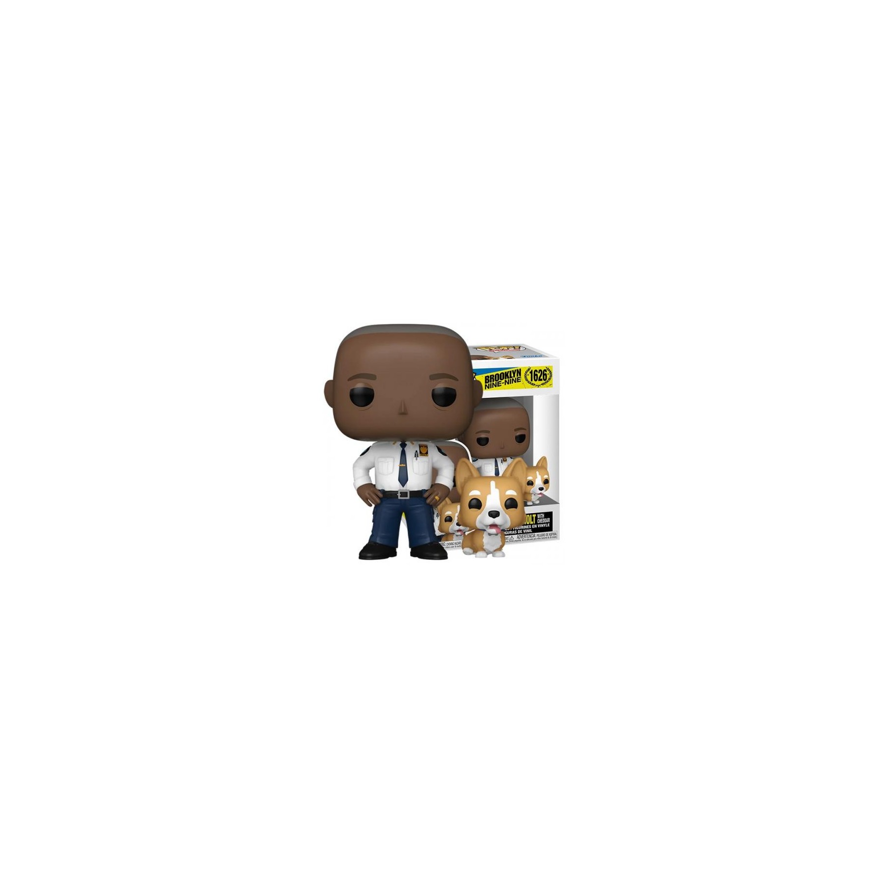 Funko POP! Brooklyn Nine-Nine: Cap Ray Holt w/Cheddar (1626)