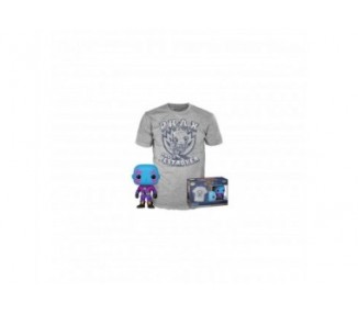 Pop! & Tee Set Drax (Black Light) Xl