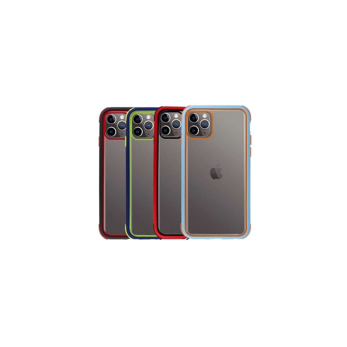 Funda Premium Smoked Silicona para Iphone 15 Pro Max 4-Colores