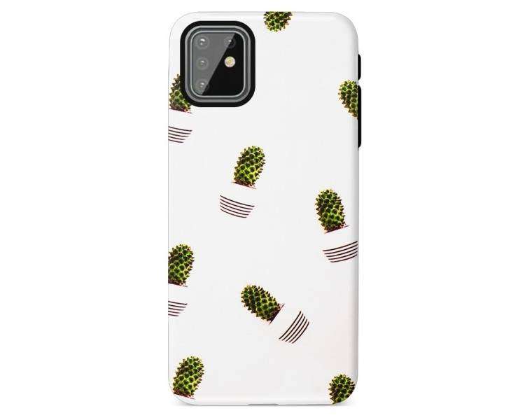 Funda Gel Doble Capa Samsung Galaxy A81/Note 10 Lite - Cactus Pequeños