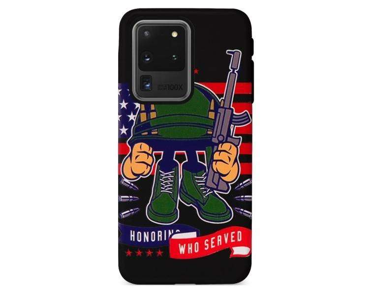 Funda Gel Doble Capa Samsung Galaxy S20 Ultra - Guerra