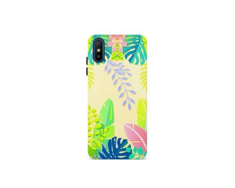 Funda Gel Doble Capa Xiaomi Redmi 9A/9AT - Tropical