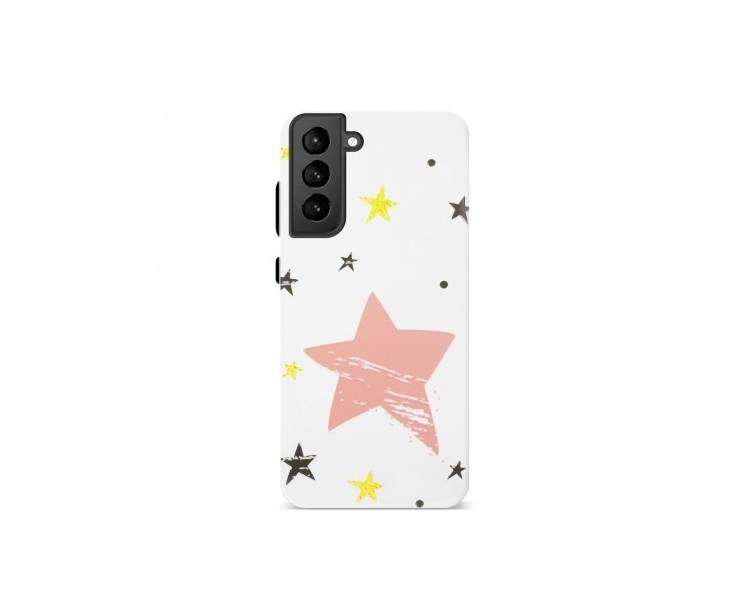 Funda Gel Doble capa para Samsung Galaxy S21 Plus - Estrellas