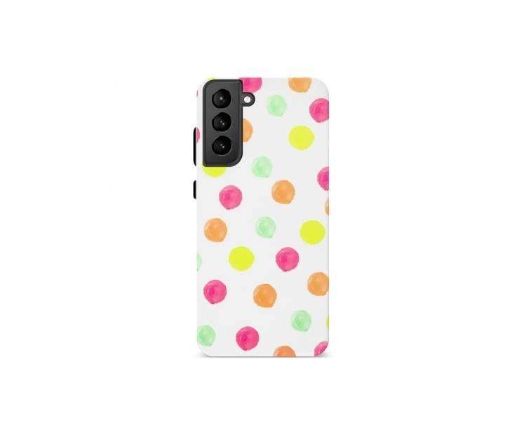 Funda Gel Doble capa para Samsung Galaxy S21 Plus - Lunares